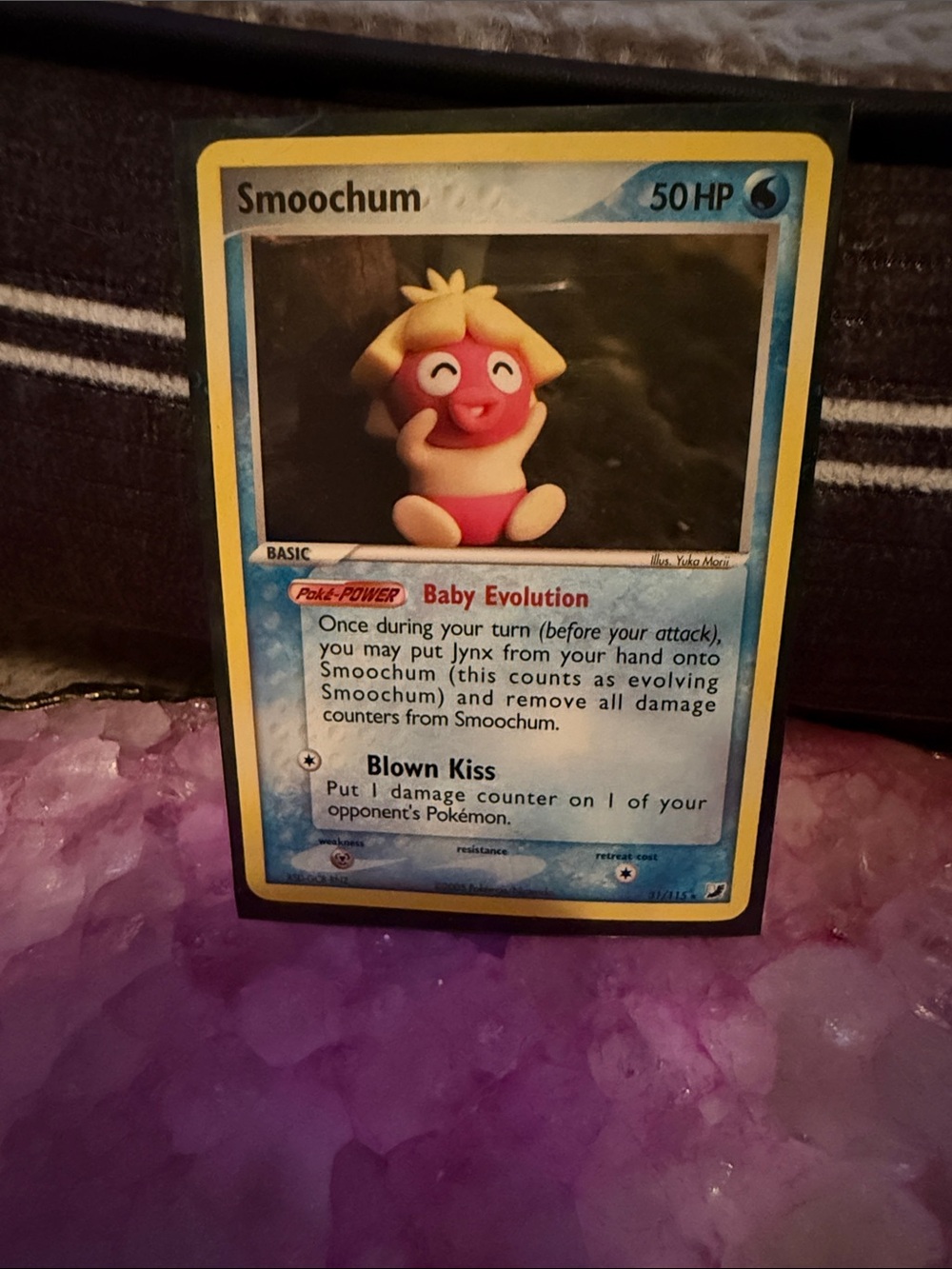 Smoochum 31/115 Unseen Forces Pokemon Card- RARE